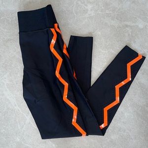 Ultracor Neon Orange Striped Legging